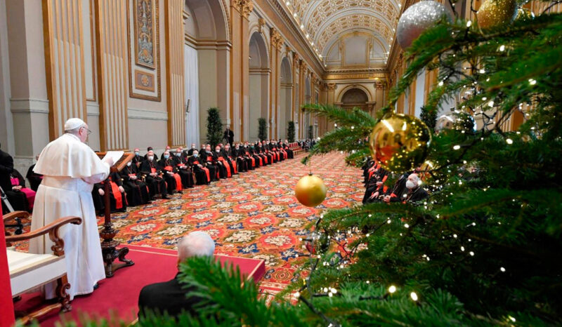 La Agencia Zenit le llamó: «El «esperado» discurso navideño»