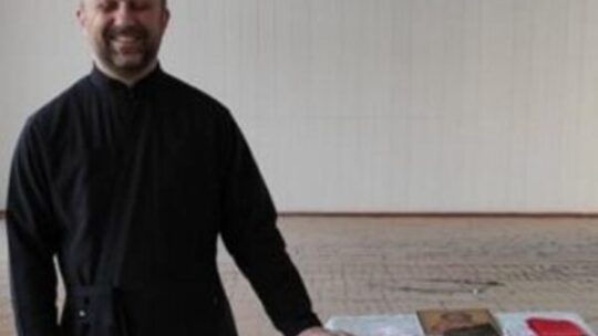 Un sacerdote en Ucrania