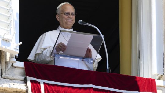 León XIV: La fiesta de bodas es la nuestra